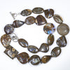  Boulder Opal Bead Necklace