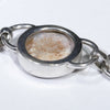 Natural Australian Opal Silver Bracelet 19cm Code-JJB03