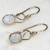 Simple 9k Gold Drop Earring Design