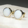 Simple 10k Gold Earring Stud Design