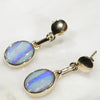 Simple 10k Gold Drop Earring Design