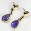 10k gold -Solid Boulder Opal