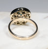 Natural Australian Boulder Opal and Diamond  Gold Ring Size 7.5 Code - RL31