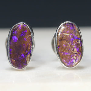 Natural Australian Solid Boulder Opal