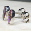 Australian Boulder Opal  Silver Stud Earring Code - SE303