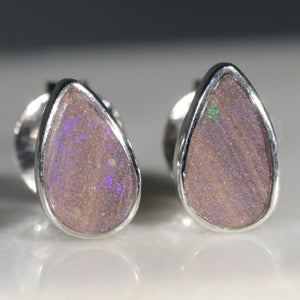 Australian Opal Studs 