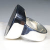 Silver Opal Ring Side View