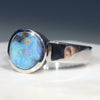 Sterling Silver- Natural Solid Boulder Opal