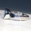 Australian Solid Boulder Opal Silver Ring - Size 10.75 Code - SM83