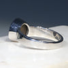 Australian Solid Boulder Opal Silver Ring - Size 10.75 Code - SM83
