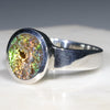 Sterling Silver-Natural Boulder Opal