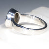 Australian Solid Boulder Opal Silver Ring - Size 10 Code - SM90