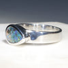 Silver Opal Ring Side View