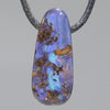natural Boulder Opal Side Drill Pendant