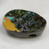 Solid Opal Side Drill Pendant Side View