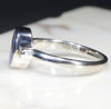 Australian Solid Boulder Opal and Diamond Silver Ring - Size 7 Code - RS65