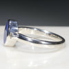 Silver Opal Ring Side View