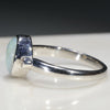 Silver Opal Ring Side View