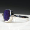 Sterling Silver-natural Opal- Natural Diamonds