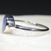 Australian Solid Boulder Opal and Diamond Silver Ring - Size 7.5 Code - RS85
