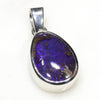 Natural Australian Boulder Opal Silver Pendant with Silver Chain Code -SD184