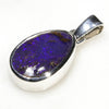 Sterling Silver-Natural Solid Boulder Opal