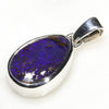 Natural Australian Boulder Opal Silver Pendant with Silver Chain Code -SD184