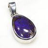 Natural Australian Boulder Opal Silver Pendant with Silver Chain Code -SD184