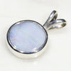 Natural Australian Boulder Opal Silver Pendant with Silver Chain Code -SD176
