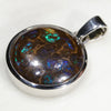 Sterling Silver- Solid Matrix Boulder Opal