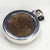Silver Opal Pendant Rear View