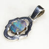 Sterling Silver- Solid Boulder Opal
