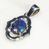 Sterling Silver- Solid Boulder Opal