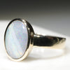 Natural Australian Boulder Opal Gold Ring  - Size 8 Code - RL47