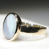 Natural Australian Boulder Opal Gold Ring  - Size 8 Code - RL47