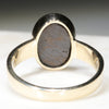 Natural Australian Boulder Opal Gold Ring  - Size 8 Code - RL47
