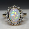 Stunning White Opal From Coober Pedy