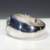 Silver Opal Ring Side View