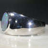 Natural Australian  Opal Mens Silver Ring -Size 13 Code-SM104