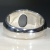 Natural Australian  Opal Mens Silver Ring -Size 13 Code-SM104