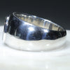 Silver Opal Ring Side View