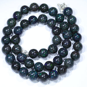 Natural Fairy Opal Bead Necklace