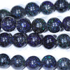 Sandstone Opal Matrix 36" Long, Round Beaded Necklace Code-NO426