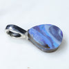 Australian Boulder Opal Silver Pendant with Silver Chain Code-SD124