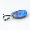 Australian Boulder Opal Silver Pendant with Silver Chain Code-SD84