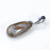 Solid Boulder Opal- Sterling Silver