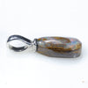 Silver Opal Pendant Side View