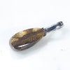 Silver Solid Opal Pendant Rear View