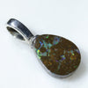 Solid Boulder Matrix Opal- Sterling Silver