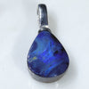 Small Easy Wear Silver Opal Pendant Design